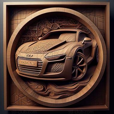 3D мадэль Audi R8 (STL)